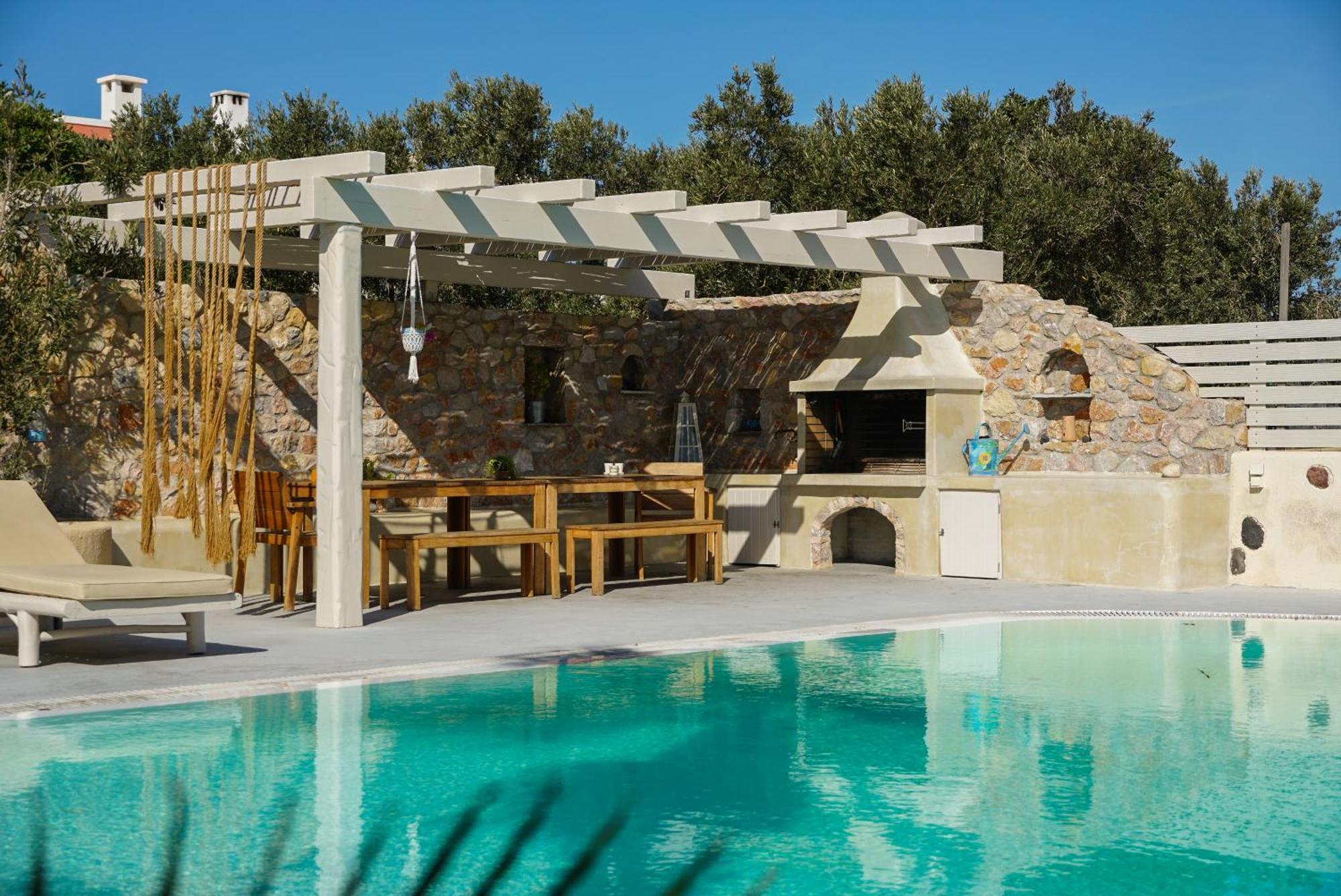 Theros Houses Santorini Kamári Exterior foto