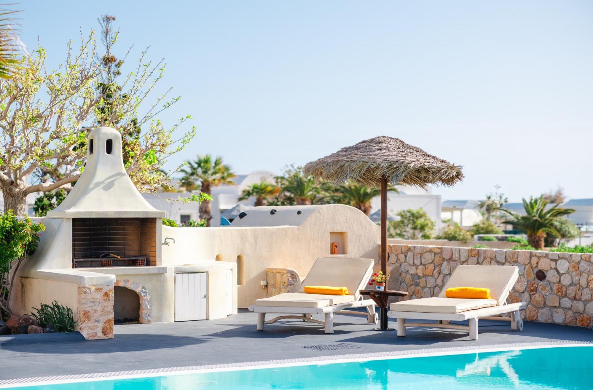 Theros Houses Santorini Kamári Exterior foto