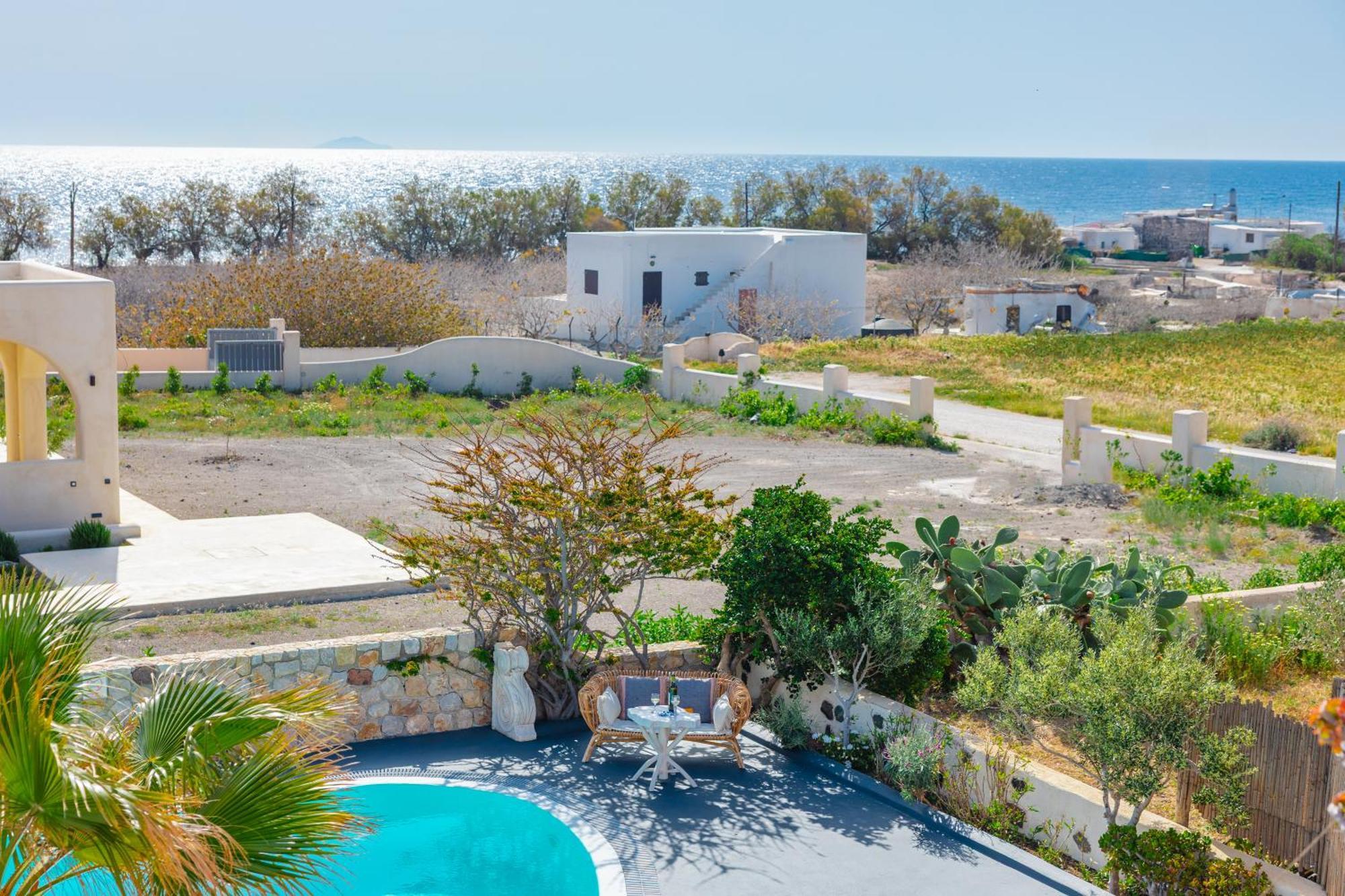 Theros Houses Santorini Kamári Exterior foto